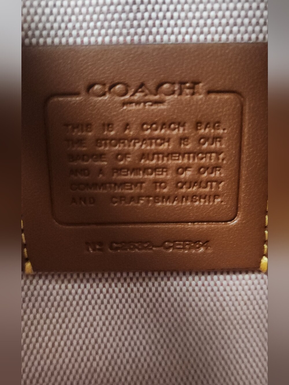Coach Plaza Bag Dark Fuschia - Picture 12 of 12